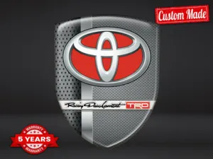 Toyota Vinyl Logoaufkleber Pro Max Robust Elegant Layout